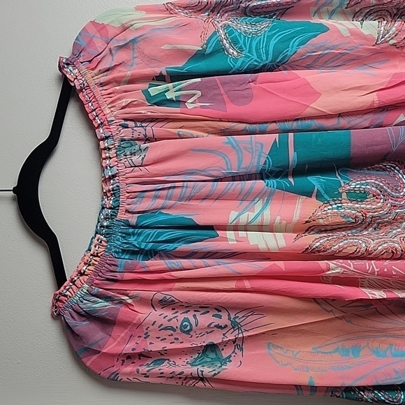 TAJ BY SABRINA CRIPPA-Anastasia off the shoulder embroidered top NWT-Siz… - Picture 15 of 17